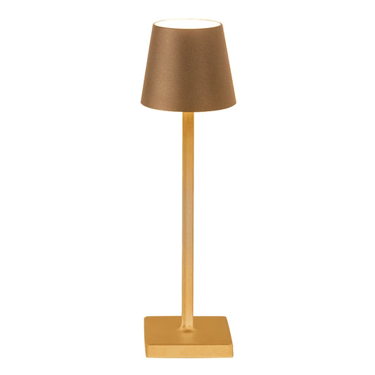Cordless Table Lamp USB Rechargeable 3 Color Temperature Minimalist LED Light Modern LED Desk Lamp for Bedroom Hotel Living Room
