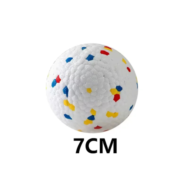 Pet Dog Toy Super Bite Resistant Ball Light Chew ETPU Ball High Elastic Interactive Throwing Flying Toys For Dogs Accessories