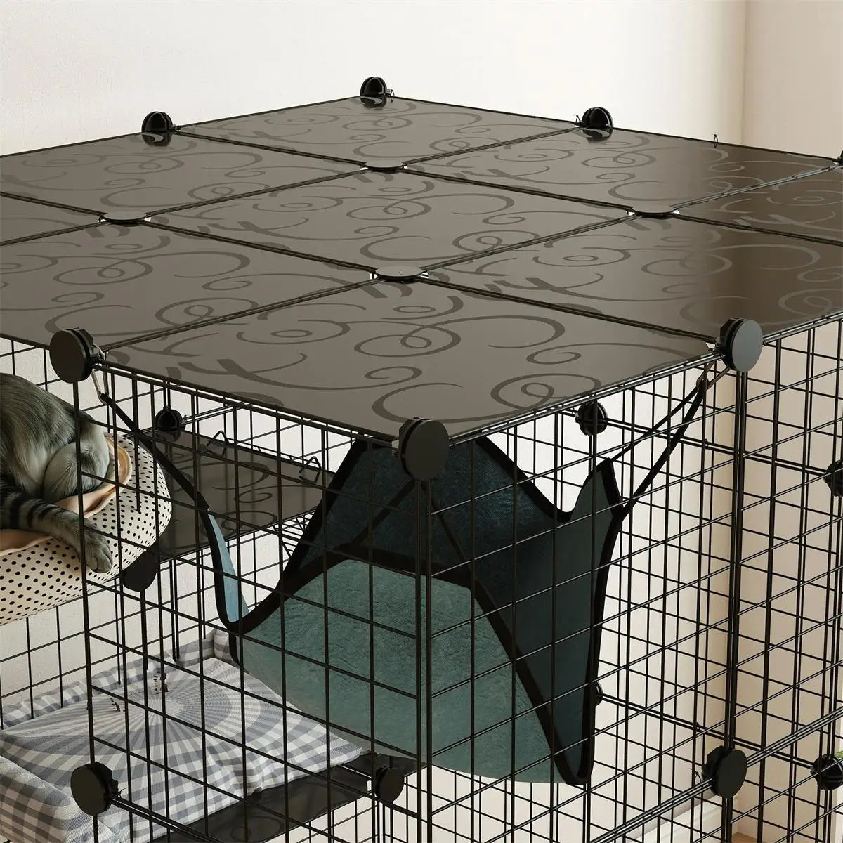Cat Play Tunnel & Cage - Functional & Fun Cat Hideaway | Fast Shipping