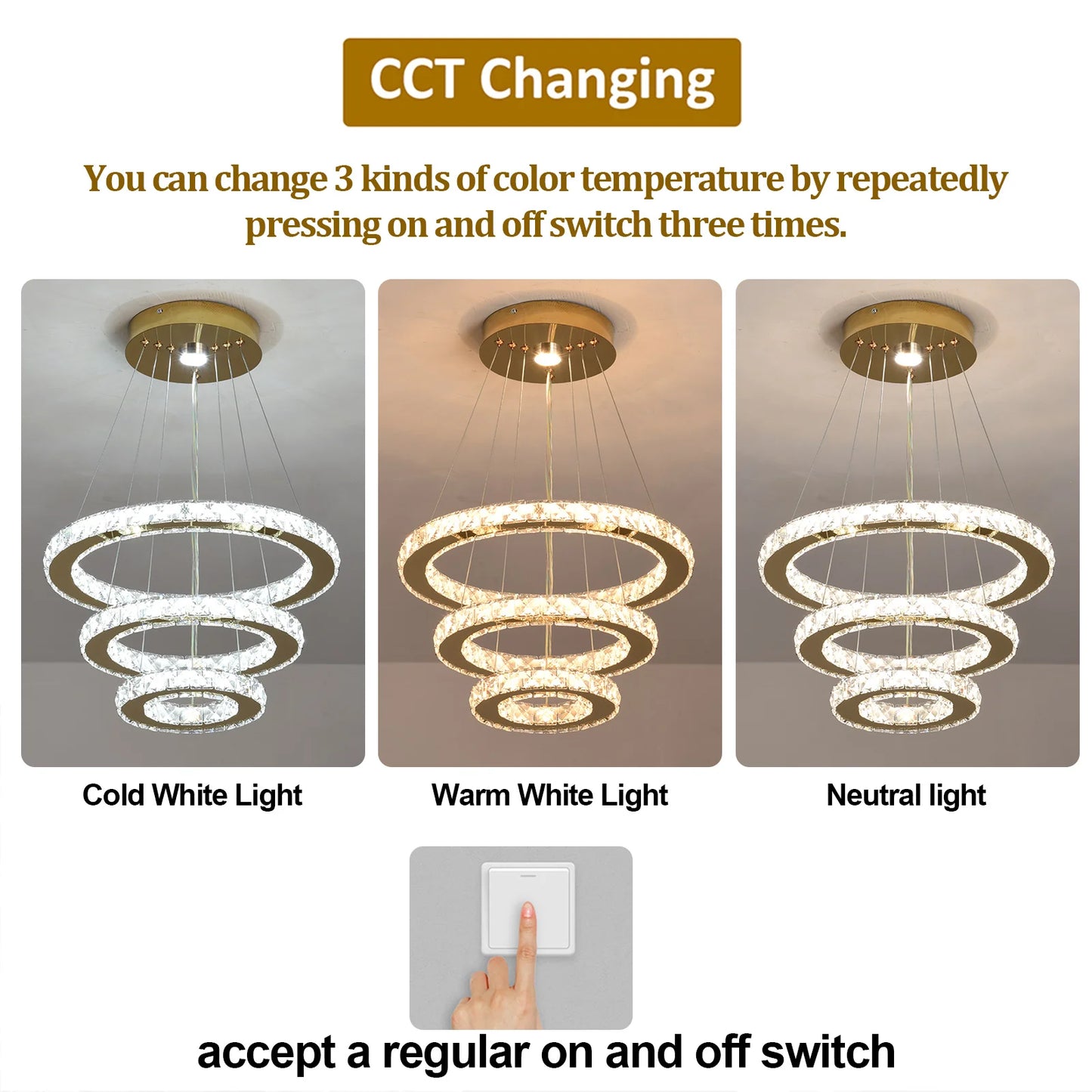 French luxury crystal chandeliers Hall living room Led ceiling lamp pendant ceiling light Room Kitchen Dining table decoration ﻿